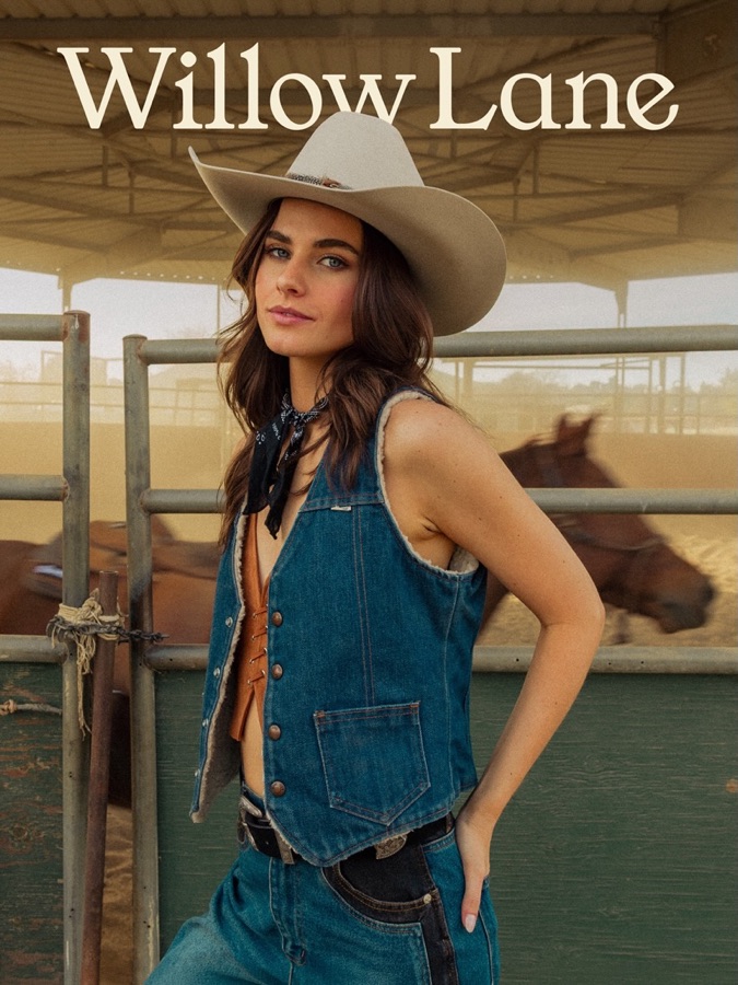Kayden Muzila — hat campaign portrait at the arena